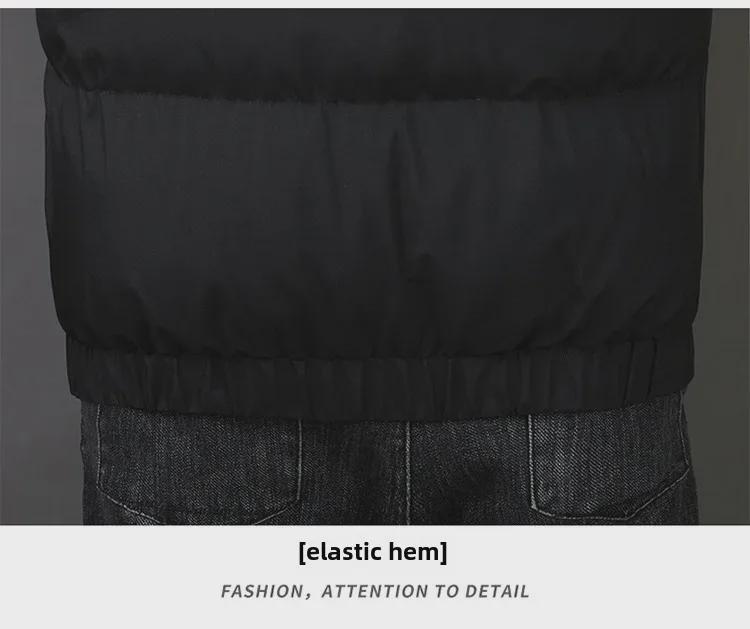 2022 Men's Thick Winter Cotton Coat - Casual Style, Large Size