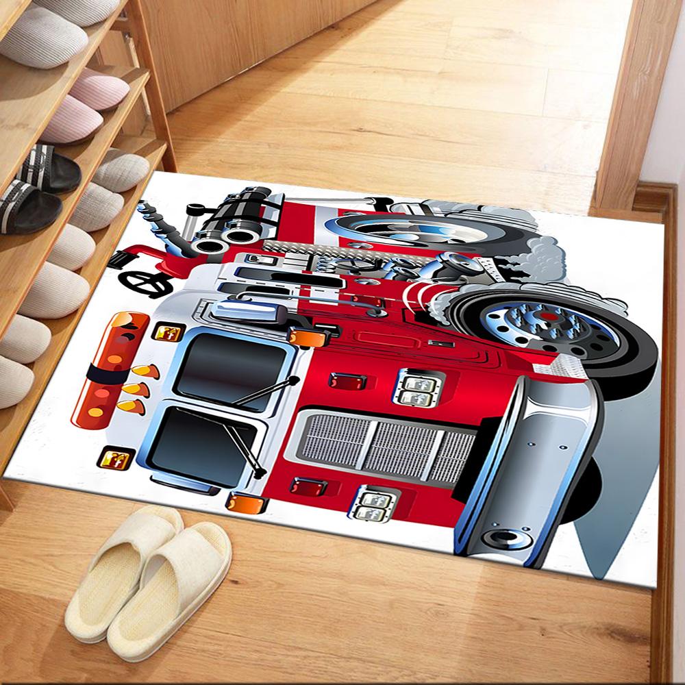 

Haz-mat Skull And Axes Floor Mats for Living Room, Bedroom and Room Decoration Are Suitable for Gifts. 40cmx60cm