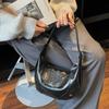 Trendy Fashion Rivet Handbag, High-end Texture Large-capacity Women's Underarm Bag, Retro Design Hobo Crossbody Bag KTB