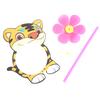 Lovely Cartoon Handmade Windmill Wind Spinner Kids Toys Yard Garden Decor