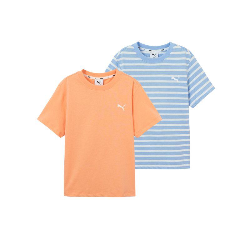 PUMA Kids T Shirts Crew Neck Thin 353226117205-00338 140