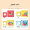 Colorful Block Puzzle: Parent-Child Two-Player Concentration Game