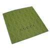 Used Gucci 715497 4GAAA 1360 Stole Muffler Scarf Wool Cashmere Interlocking G Logo Fringe Men's Women's Black Light Gray