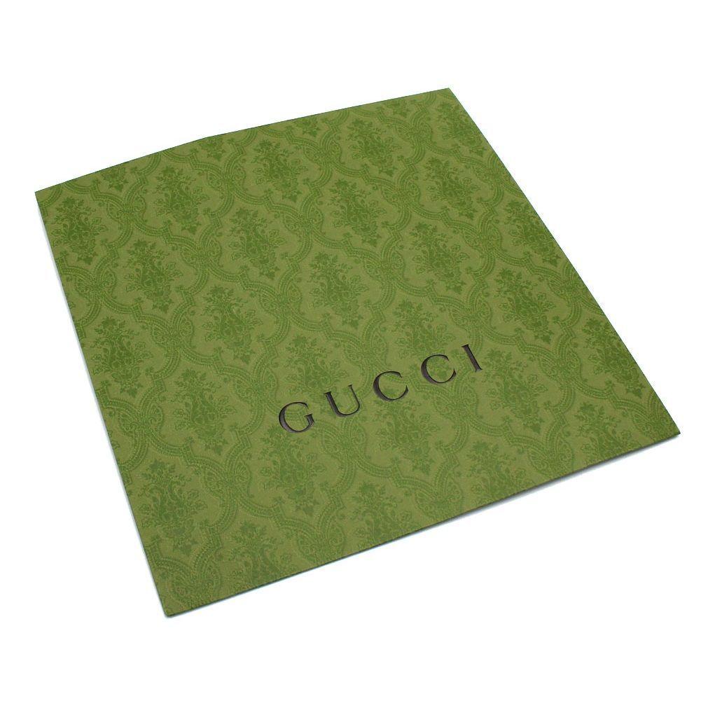 Used Gucci 715497 4GAAA 1360 Stole Muffler Scarf Wool Cashmere Interlocking G Logo Fringe Men's Women's Black Light Gray