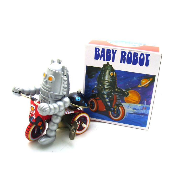 Ringing Robot Tinplate Craft Micro-Film Prop Gift