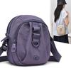 Casual Stylish Summer Ladies Lightweight Nylon Backpack Trendy Commuter Bag Leisure Student Bookbag Crossbody Bag