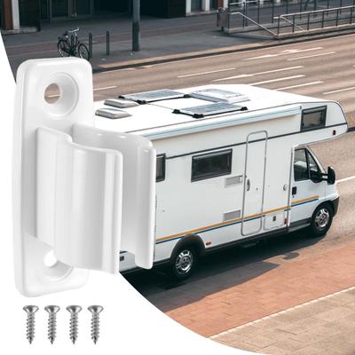 RV Awning Crank Bracket Parasols Storage Rack With Mounting Screws RV Awning Hand Crank Hanger For Shops Food Trucks Outdoor