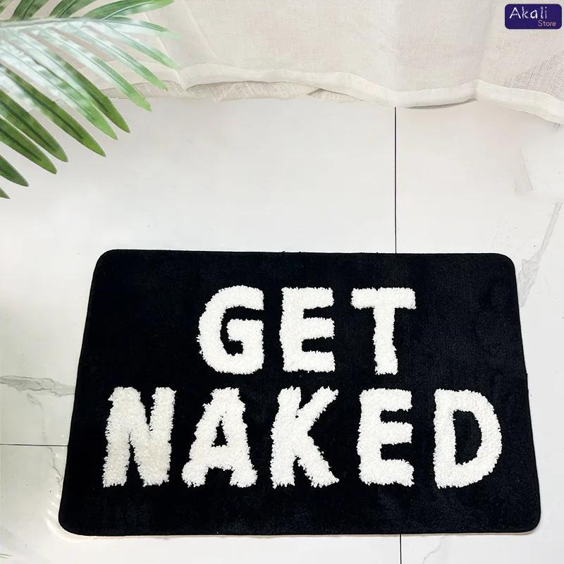 Creative Bathroom Bath Mat Absorbent Floor Rugs for Bathtub Mat Cute Bath Rugs for Apartment Decor Tufted Colorful Shower Mats