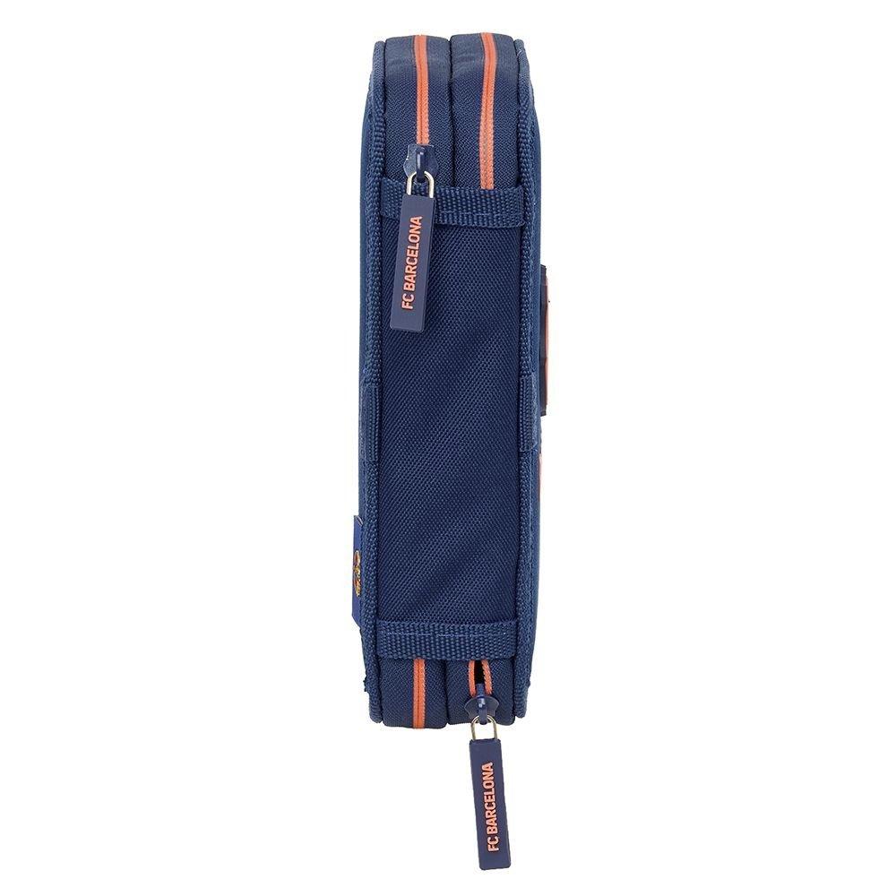 FC Barcelona Double Filled Pencil Case 29 Pcs 412526854 Navy Blue
