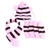 3 Colors Knitted Dog Hat Scarf Set Soft Leg Warmer Puppy Clothing Winter Warm Dog Clothes For Small Dogs XS-L