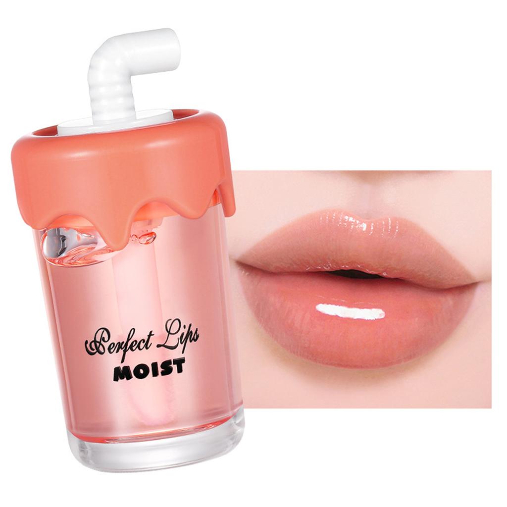1PC Hydrating Lip Oil with Natural Fruit Fragrance - Daily Nourishing Lip Glaze for Long Lasting Smoothness and Comfort