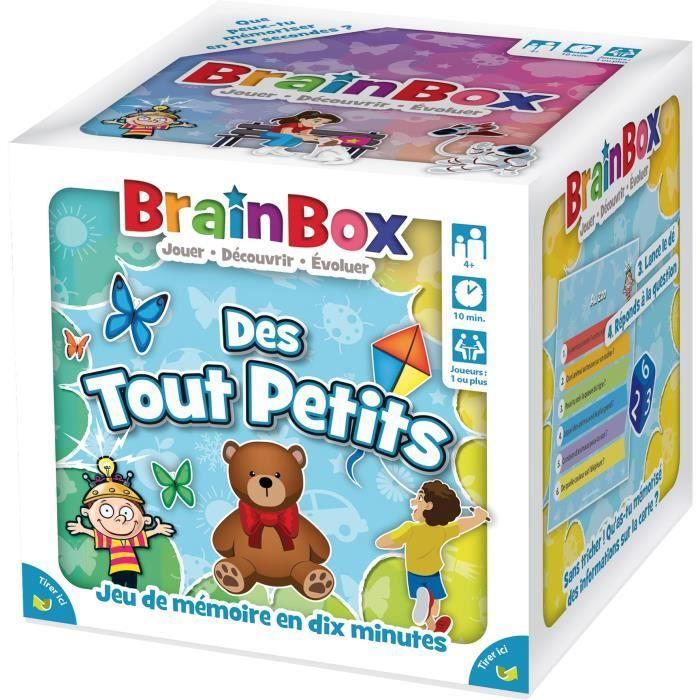 The Green Board Game Co. | Brainbox : Des Tout Petits | Jeu De Société | À Partir De 4 Ans | 2 Joueurs Et Plus | 10 Minutes