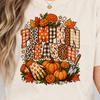 Fall Gardening T-Shirt, Pumpkin Season Harvest Graphic Tee for Garden Lovers