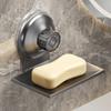 Wall Mounted Soap Box Suction Cup Soap Container Tray Soap Dish  Bathroom Kitchen Sink Organizer