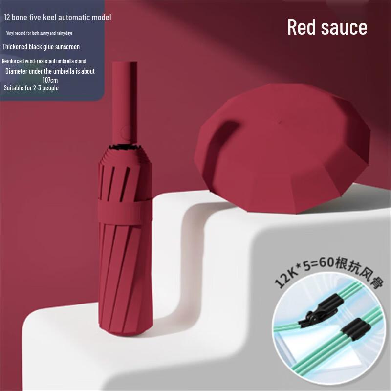 Xi Meng Yuan Automatic Folding UV Protection Umbrella