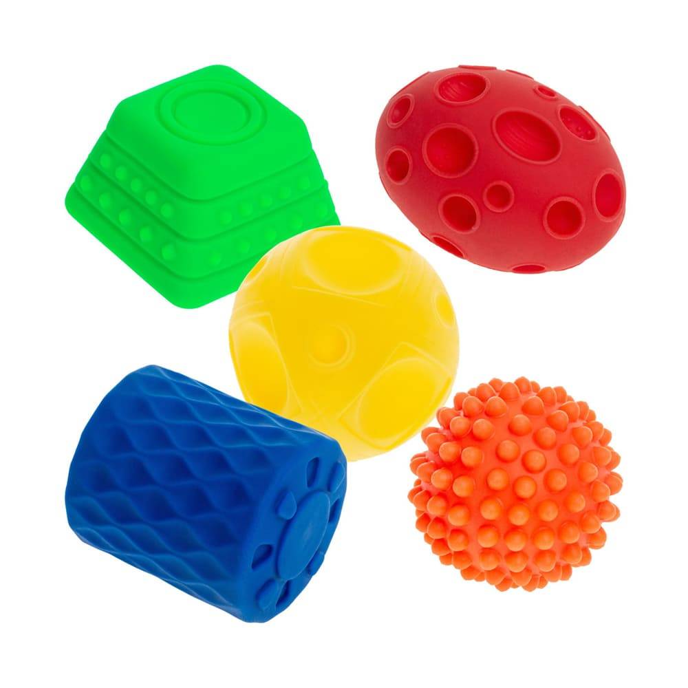 sensory shapes 5 pcs colourful (like a sensor)