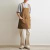 Japanese Fashion New Apron Home Kitchen Painting Strap Work Clothes
