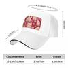 Unisex Baseball Hats Christmas Gingerbread House Pattern Summer Sports Baseball Caps Hip Hop Cap Casquette Polychromatic Hats