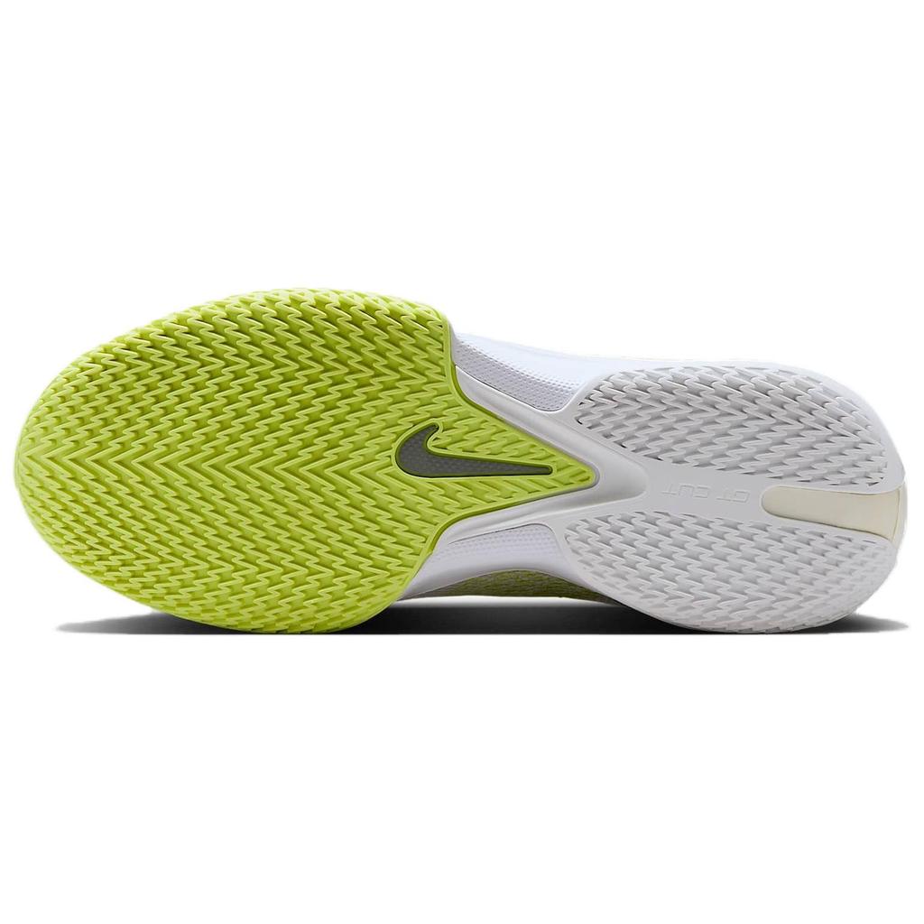 Nike Air Zoom G.T. Cut Academy Anti Slip And Wear Resistant Lightweight Low Top Basketball Shoes Men's White Orange Sneakers Casual FB2598-106