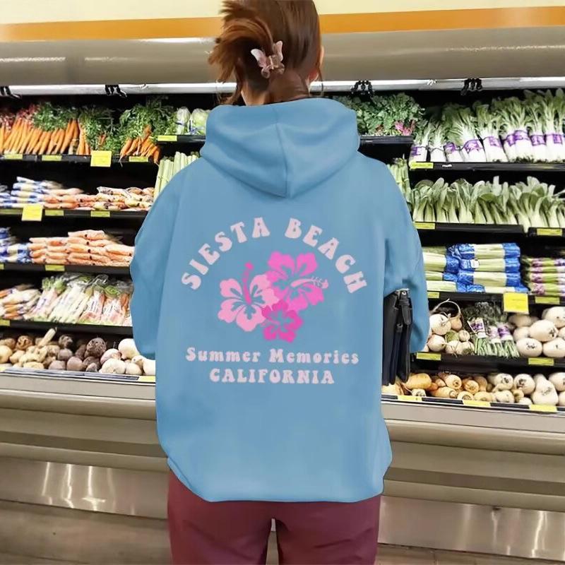Unisex Trendy Style Pattern Print Hoodie Sweatshirt