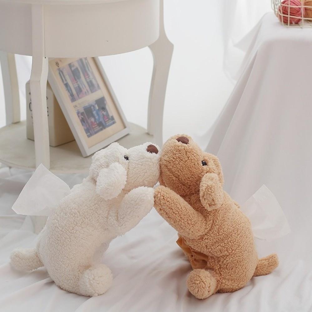 Cartoon Paper Container Creative Tissue Cover Cute Napkin Storage Holder  Car Accessory