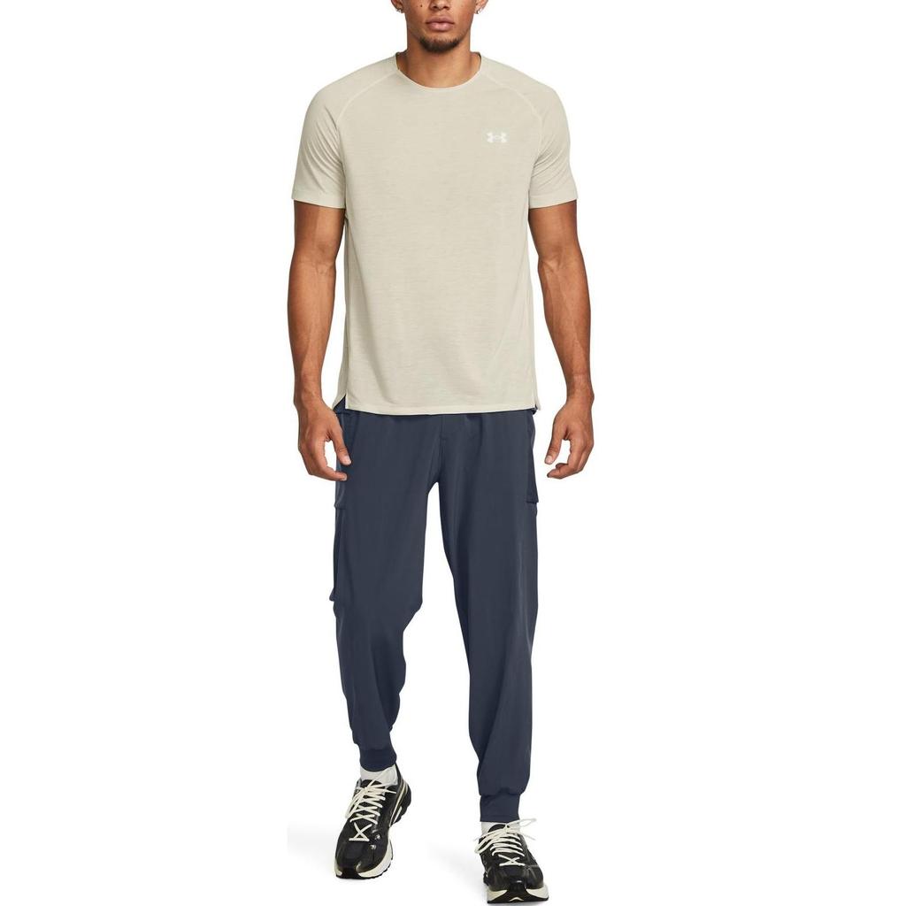 Under Armour Loose Fit Waterproof Quick-Dry Knit Pants Men Gray 1383245-044