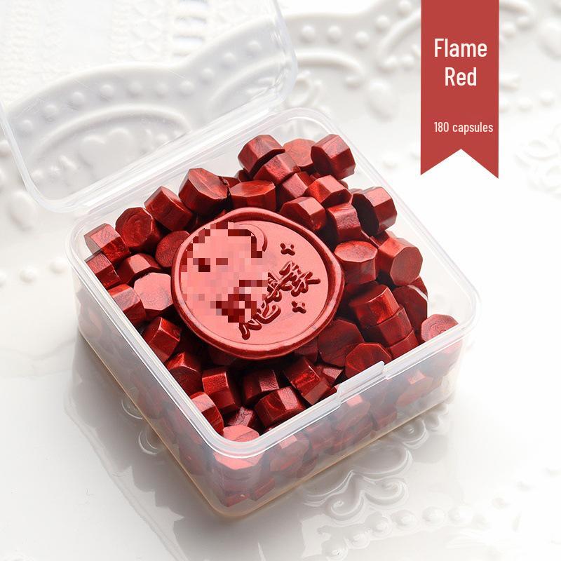 Metallic Wax Granules for Sealing Stamps: Ideal for Invitations, Envelopes & Letters.