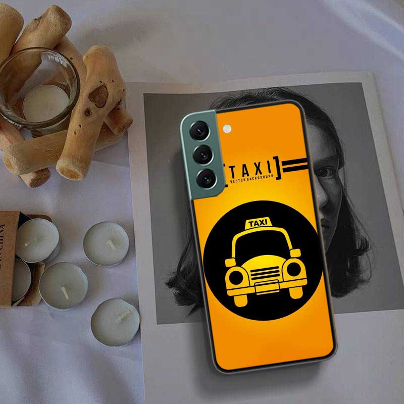 NYC Yellow Taxi Cabs Phone Case For Samsung S25 Edge S24 FE Galaxy S22 Ultra S21 Plus S20 S23 S10 Plus Cover Silicone Soft Coque