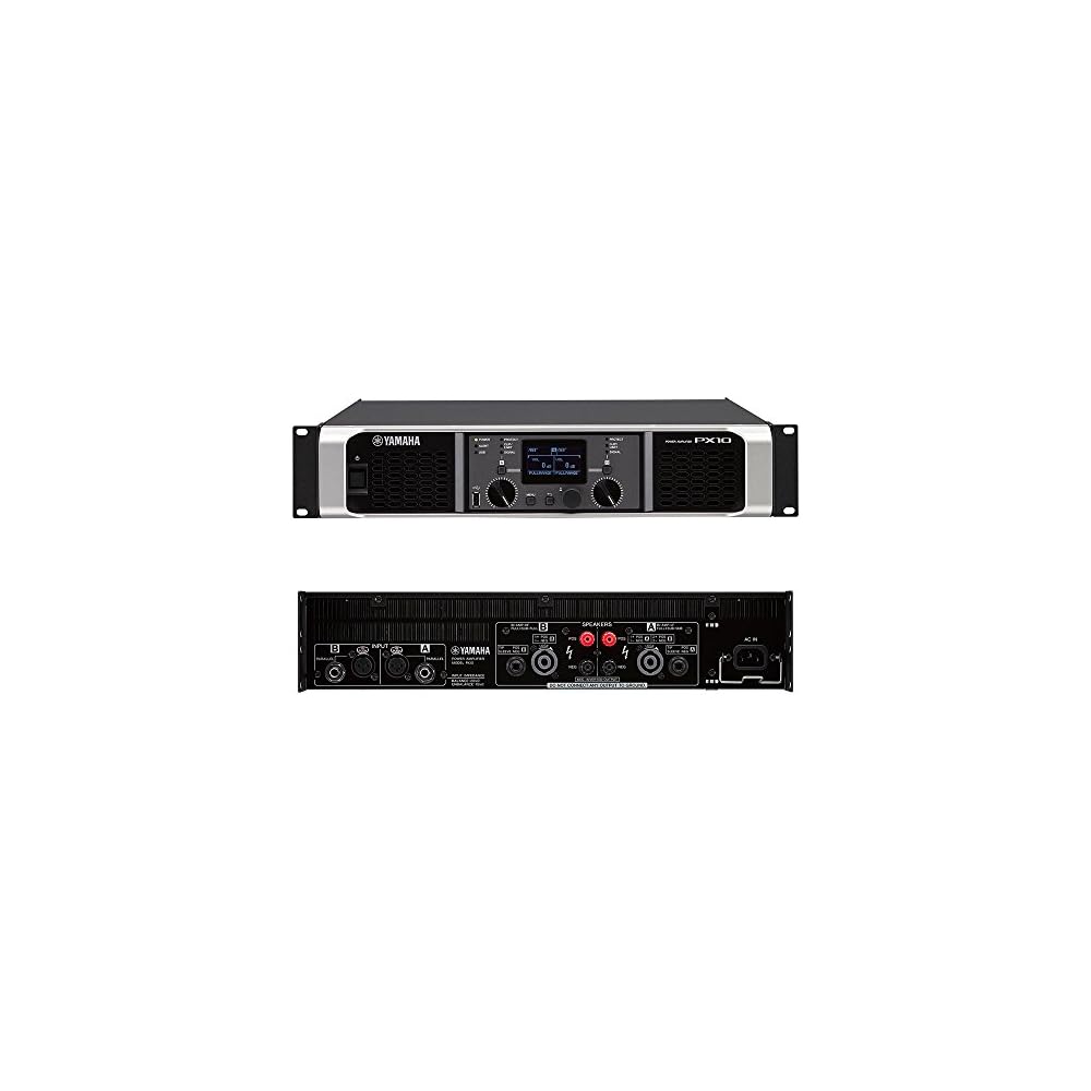 Yamaha PX10 Power Amplifier High Performance Compact Design 2-Channel Audio Device