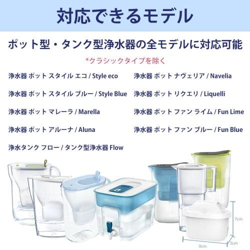 Compatible Brita Maxto Cartridges, Replacement Filter Cartridges for Water Purifiers, High-Removal Capacity, Set of 2