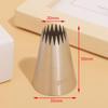 1Pcs 5Ft/ 7Ft/ 9Ft Stainless Steel Cream Cupcake Pastry Nozzles Cake Decorating Icing Piping Tips Baking Tools