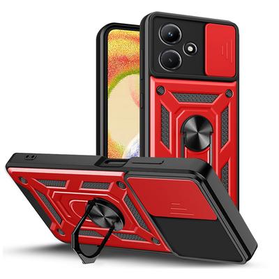 Ochranné pouzdro na fotoaparát pro Infinix Hot 30 30i Hot 20S Hot 20 Play 12 11S NFC Armor Hybrid Ring Zadní kryt