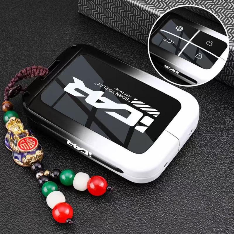 Chery iCAR V27 Key Case: NFC Card Car Buckle Shell for iCaur V27 New Energy Model