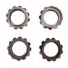 Watches Case Screw Back Opener 4 Models Steel Watch Back Cover Remover Repairing Tool