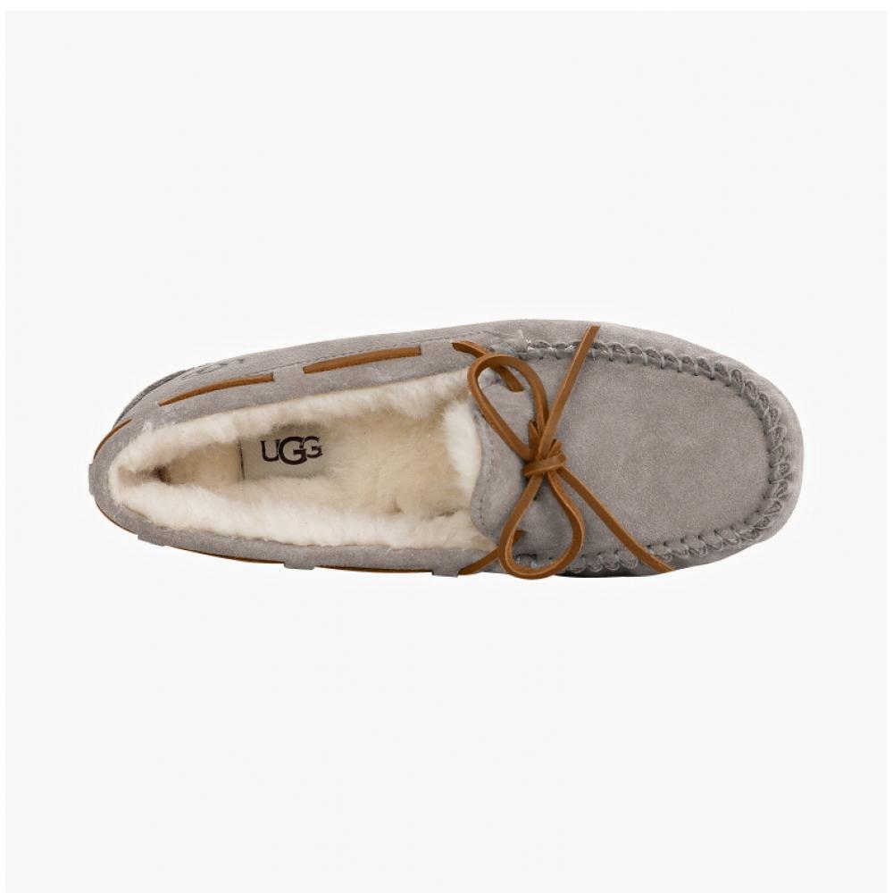 UGG 1107949 Pew Dakota Pewter Moccasin Flat Shoes