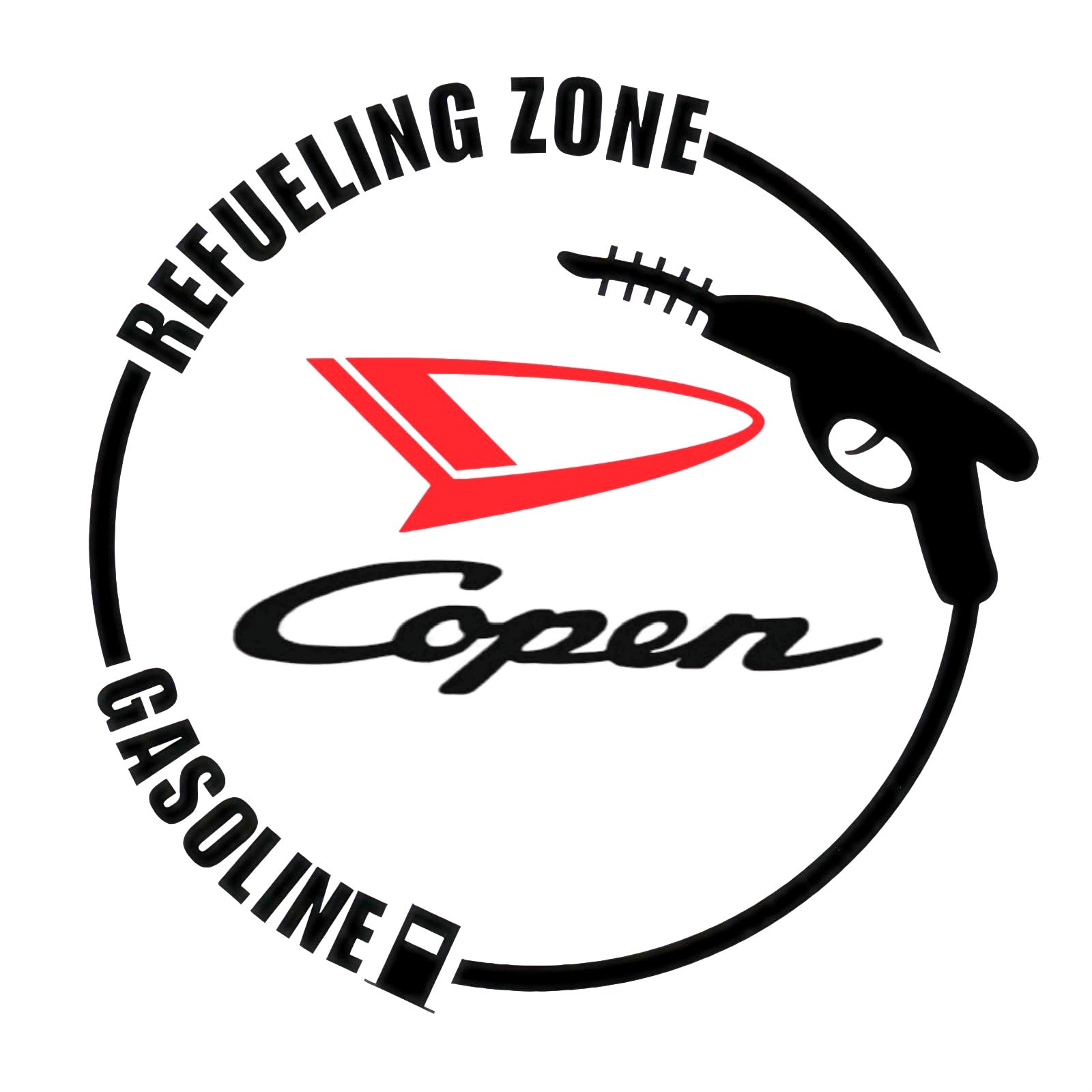 

Daihatsu Copen LA400K Dedicated Spout Cover Sticker Rear Glass Rear Fuel Outlet Racing Copen