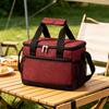 Isoleret madpakketaske med justerbar rem, stor kapacitet, køletaske, vandafvisende bento madpakketaske til udendørs camping, picnic, rejser