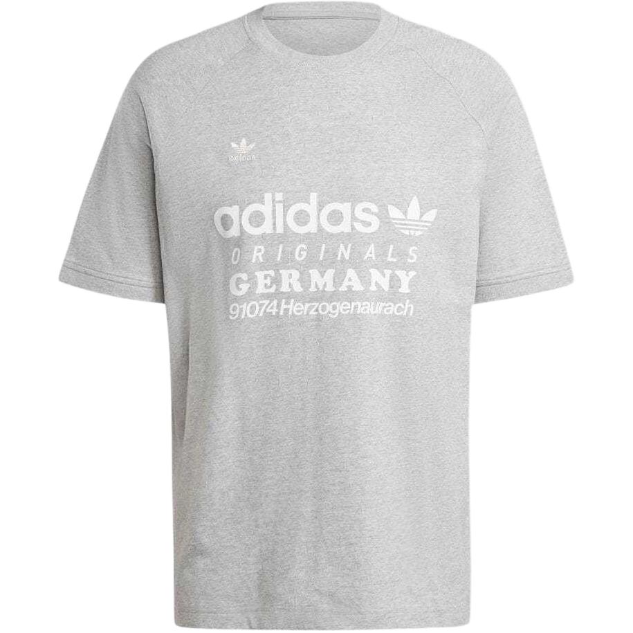 

Мужская футболка с круглым вырезом Adidas Originals, серая IU0224 XXL