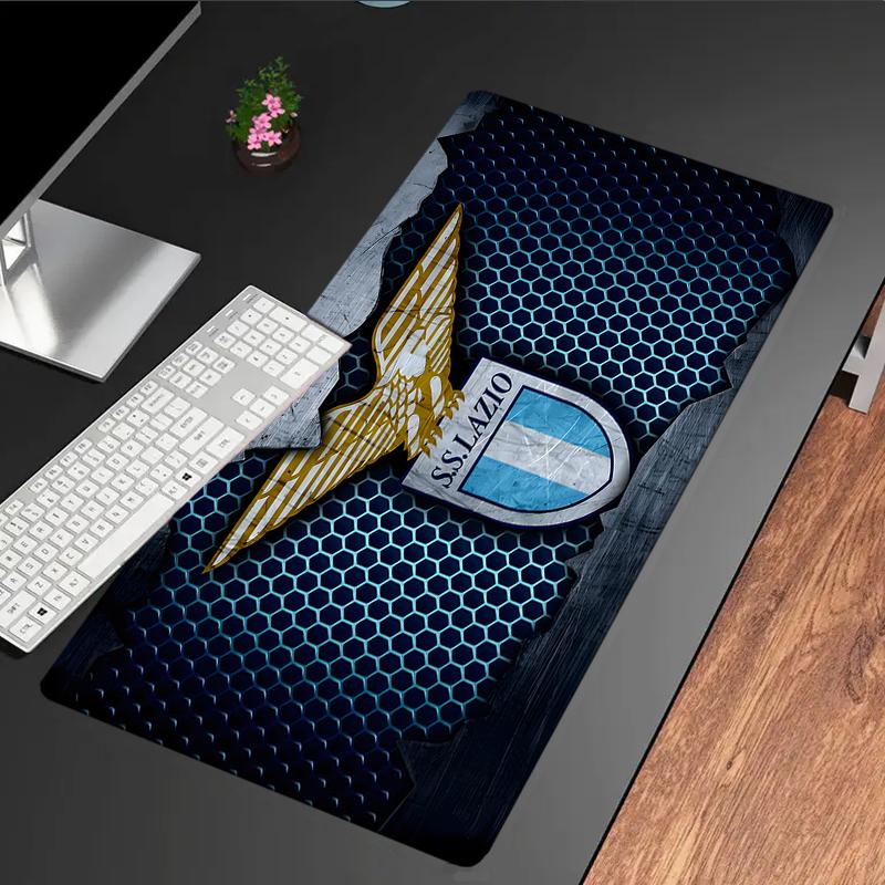 Lazio Football Club Emblem Mouse pad, Gaming Mouse Pad, keyboard pad, Desk Decor for computer notebook Fan Gift Birthday Gift