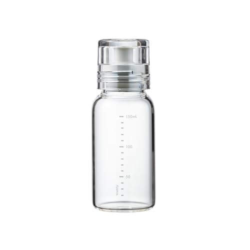 HARIO Dressing Bottle Slim 150ml Can be used with boiling water Pale Gray DBSN-150-PGR