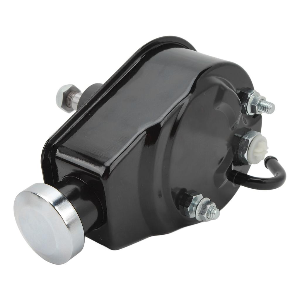 Pompa wspomagania kierownicy Wrażliwa Zamiennik do pompy Saginaw z przykręcanym kołem pasowym z wałem wpustowym 5/8 cala Czarny R3913 CZARNY