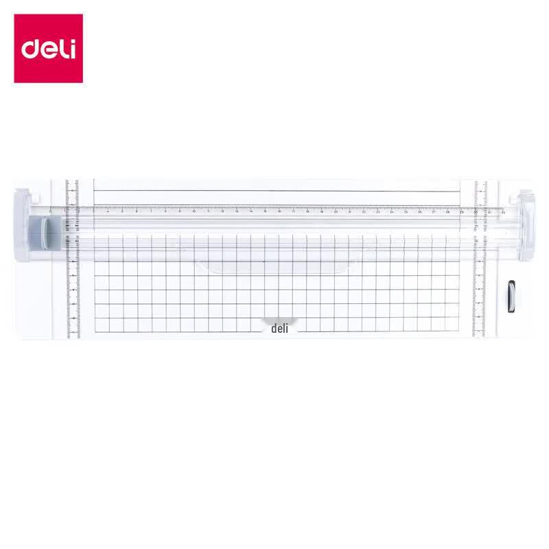 Deli Mini Portable A4 Paper Trimmer белый