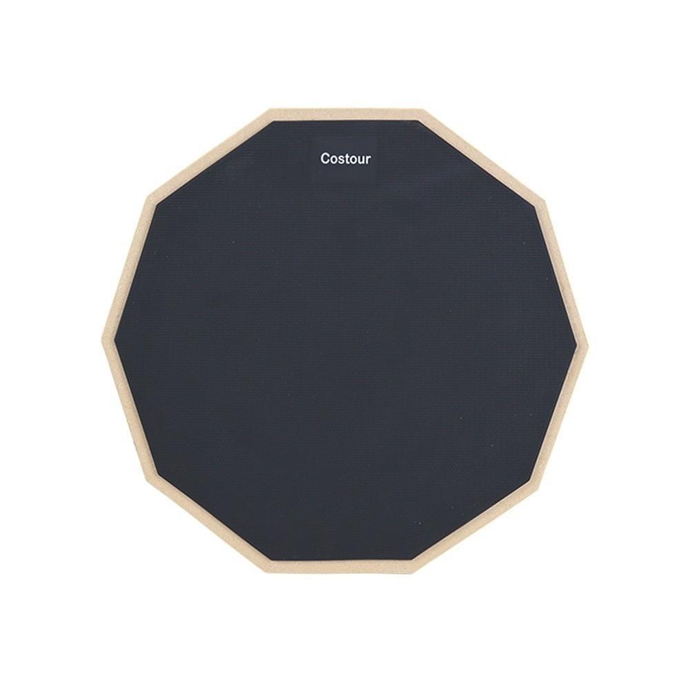 Anti-slip Silent Practice Drum Pad 12 Inch Dumb Drum Pad Percussion Board  Percussion Accessories
