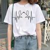 Funny Kawaii Shirt Disney Lilo Stitch Cartoon T Shirt Stitch Cute Manga T-shirt Y2k Graphic Tshirt Top Tee Clothes