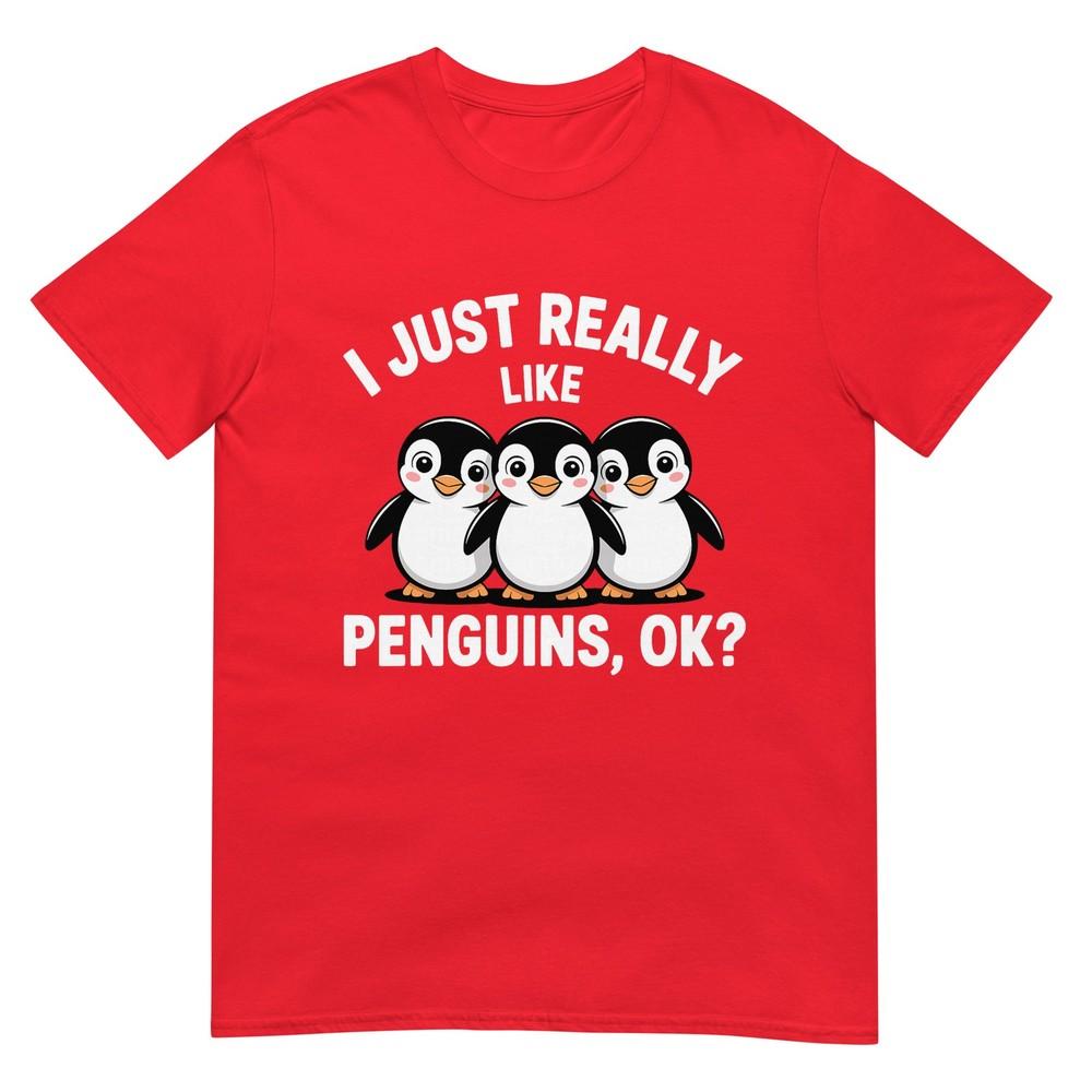Penguin Art For Unisex Unisex Kids Penguin Animal Penguin Lover TShirt S