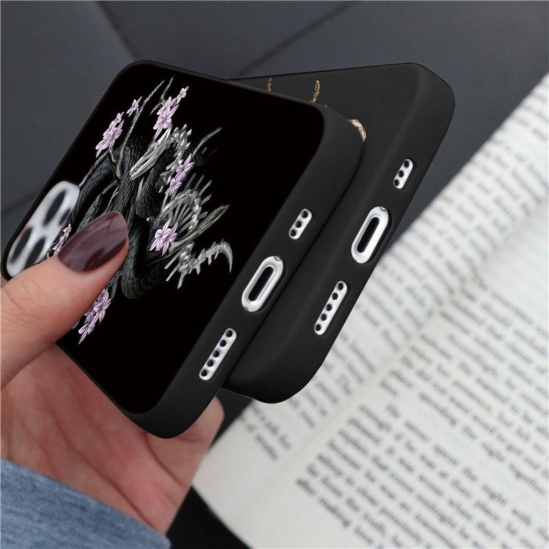 Snake Flower Cover pro Samsung Galaxy A12 A21S A20E A52 s A32 A10 A31 A72 A50 A51 A70 A71 S9 S10 S20 FE S21 Plus Ultra TPU pouzdro