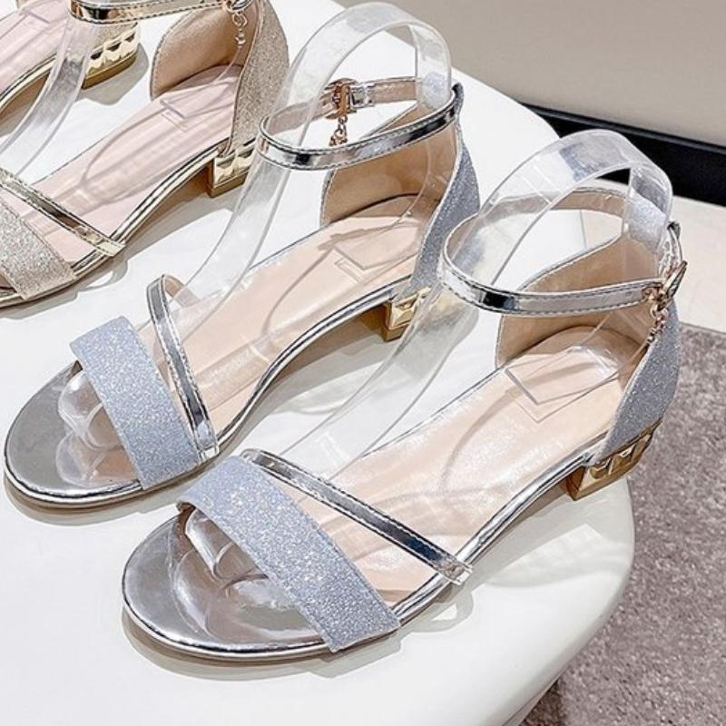 Fashion Women Sandals 2025 New Fashion Sandals Low Heel Casual Shoes Women Open Toe Summer Light Fashion Women Shoes Sandalias De Mujer