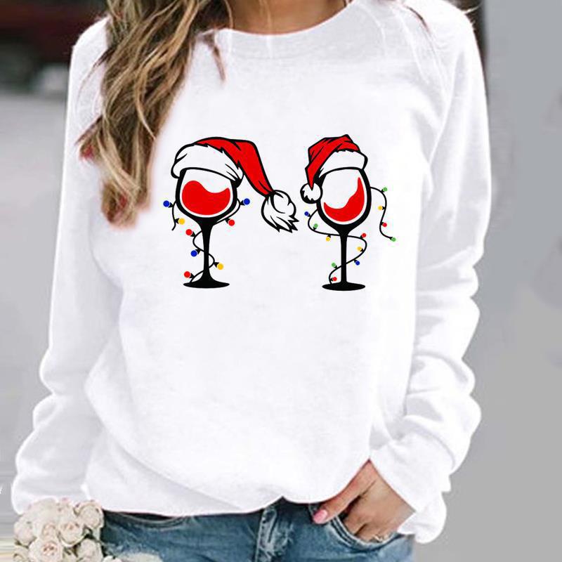 Women's Cute Santa Claus Christmas Hoodie