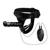 Wired Remote Vibrating Double Penetration Strap On Harness Realistic Silicone Dildo Panties Adjustable for Couples Pegging Anal