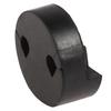 Acoustic Violin Mute Replacement Round Black Rubber Sordine